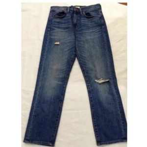 Madewell Straight Crop Jeans